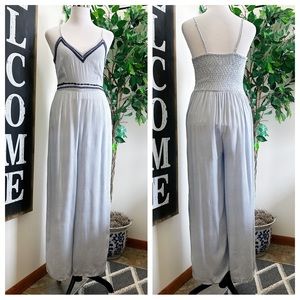 🔴 Japna - Pinstripe Jumpsuit